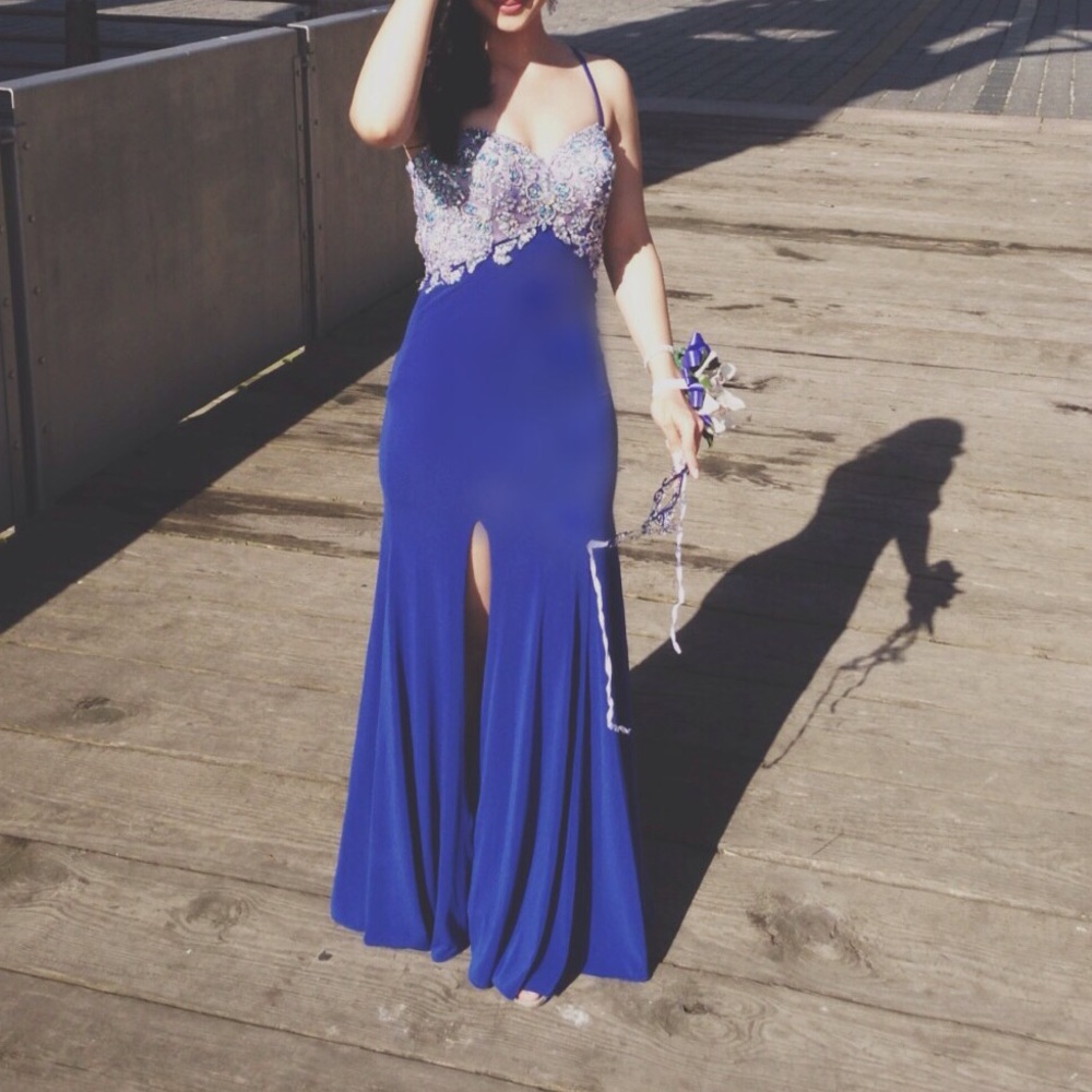 Royal Blue Prom/ Gown Dress 💙